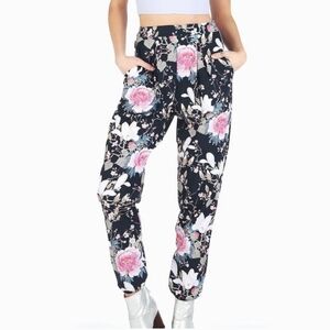 Blackmilk Koson Flowers Lounge Pants Size large
